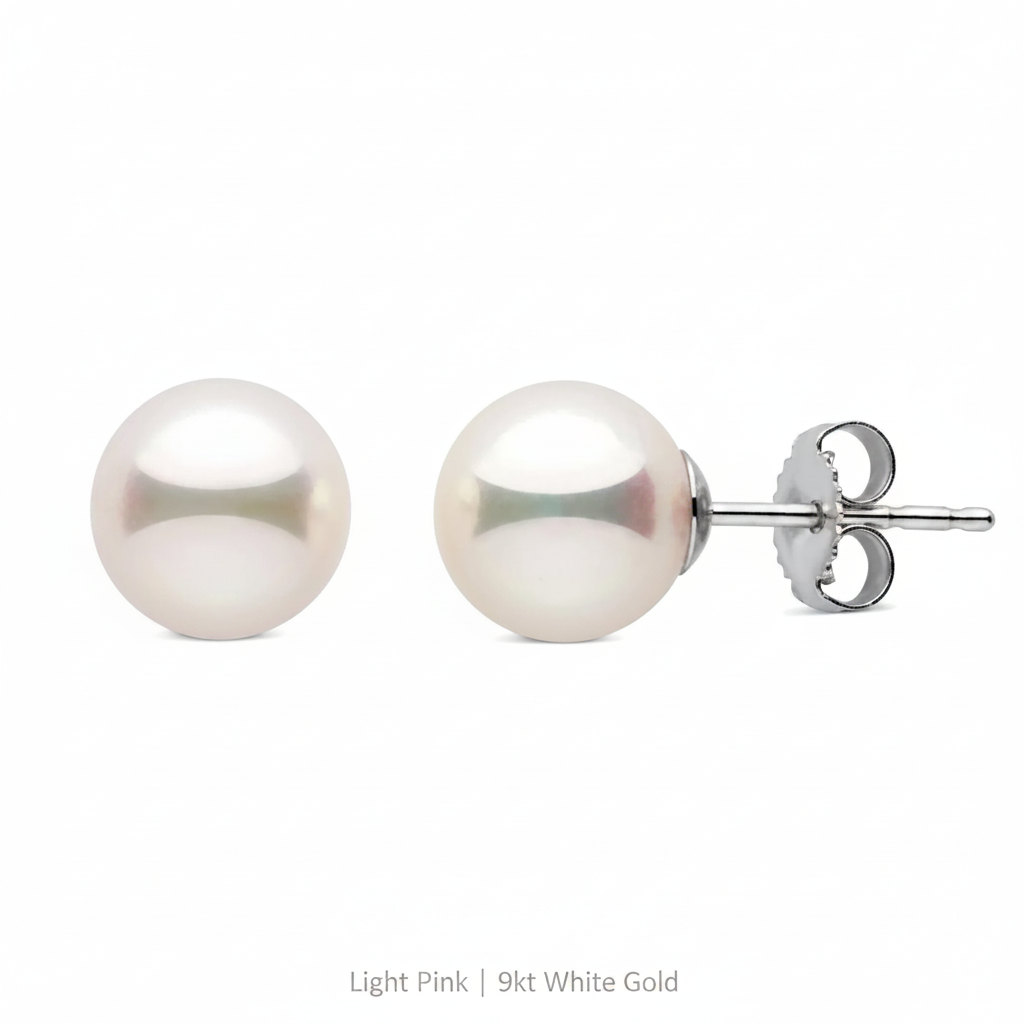 Light Pink Pearl - White Gold