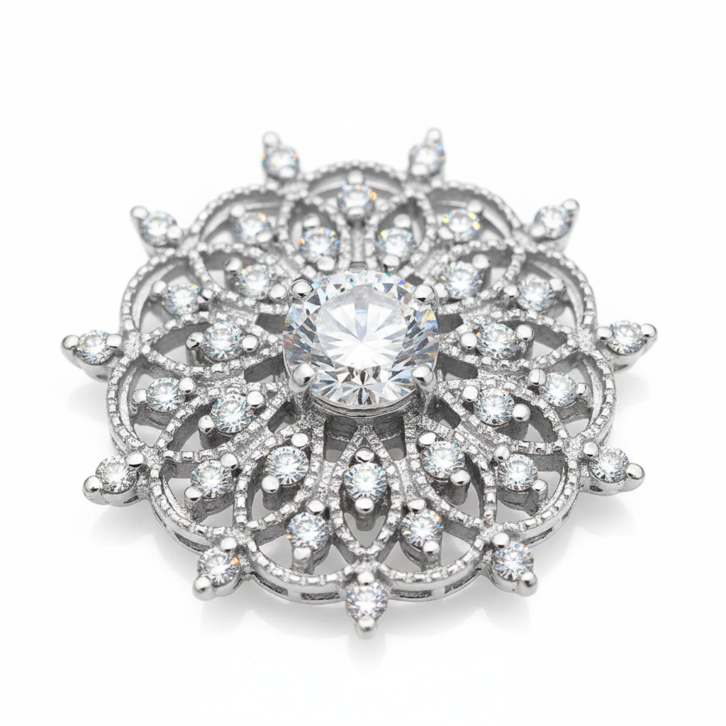 Mandala Necklace – Macro Detail