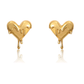 Melting Heart Stud Earrings