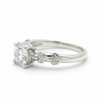 Moissanite Ring - Macro Detail