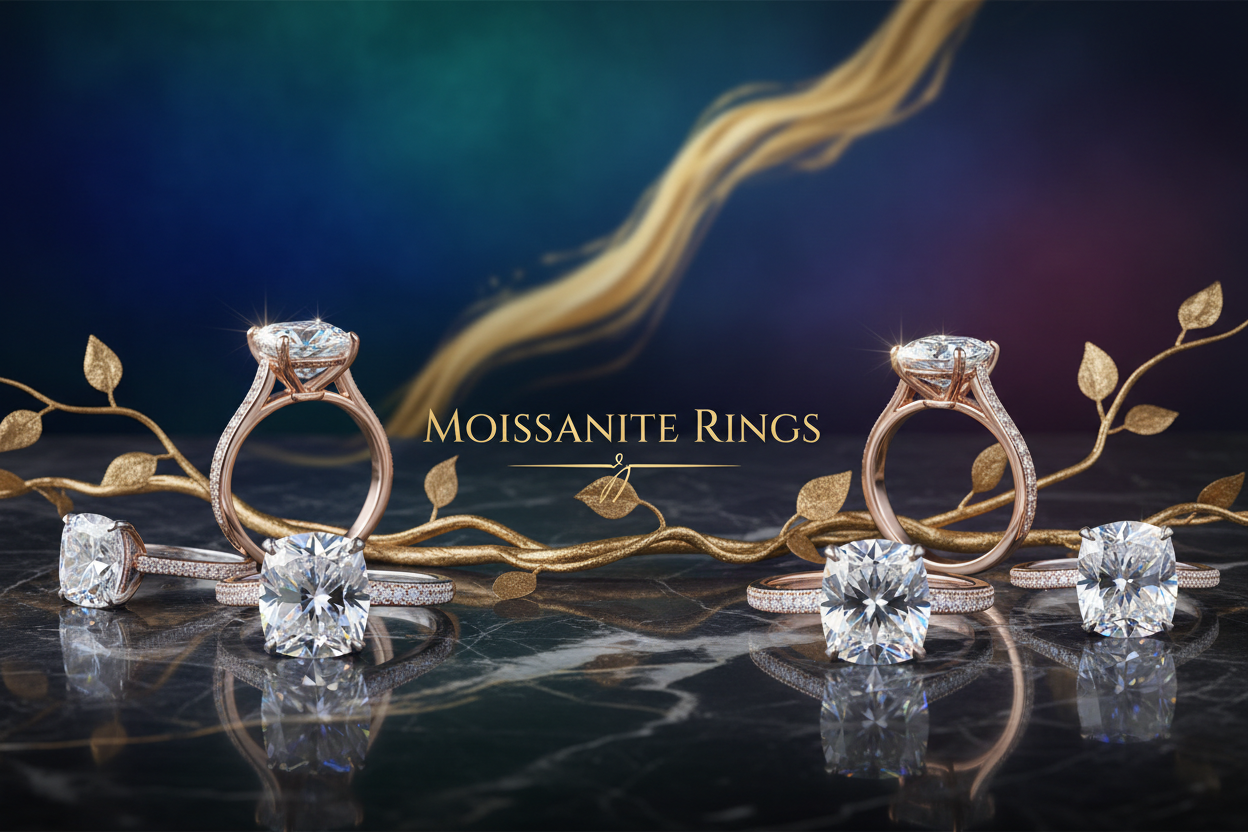 Moissanite Rings Banner