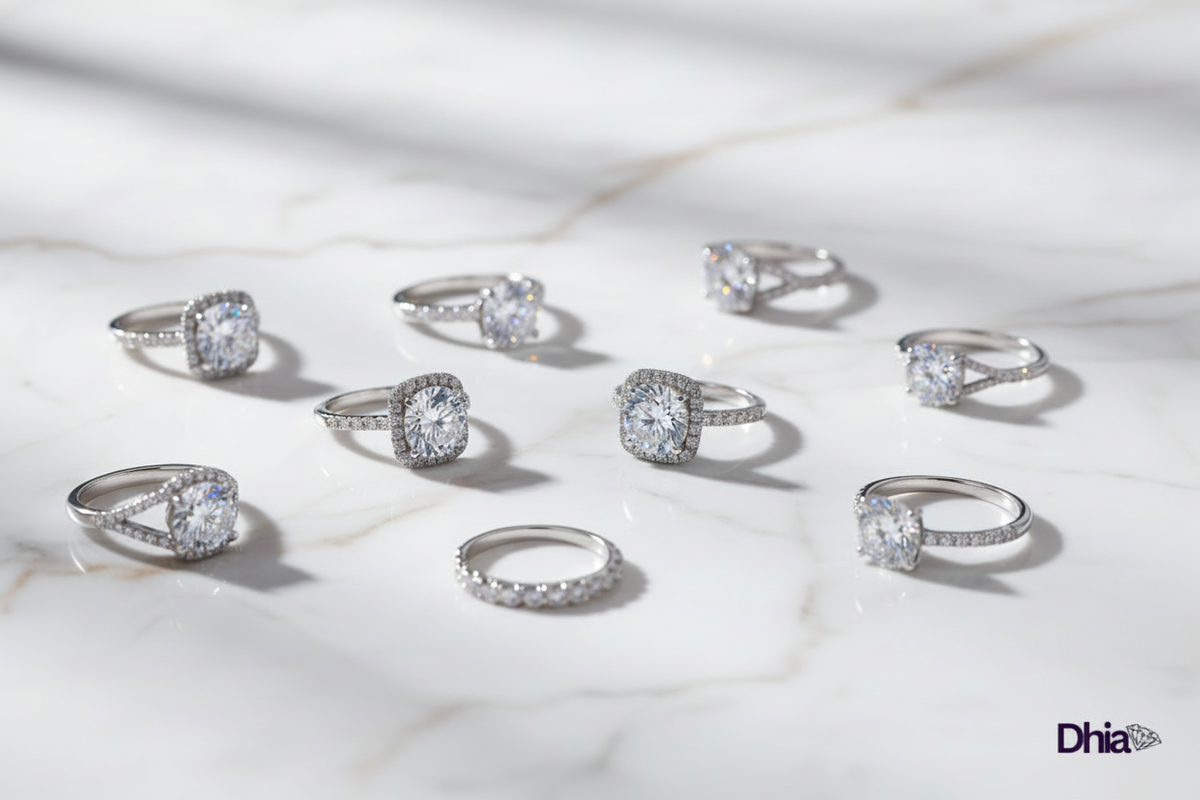 Moissanite Rings Hero