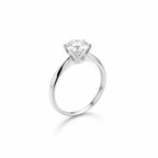 Moissanite Solitaire Ring - Product Shot