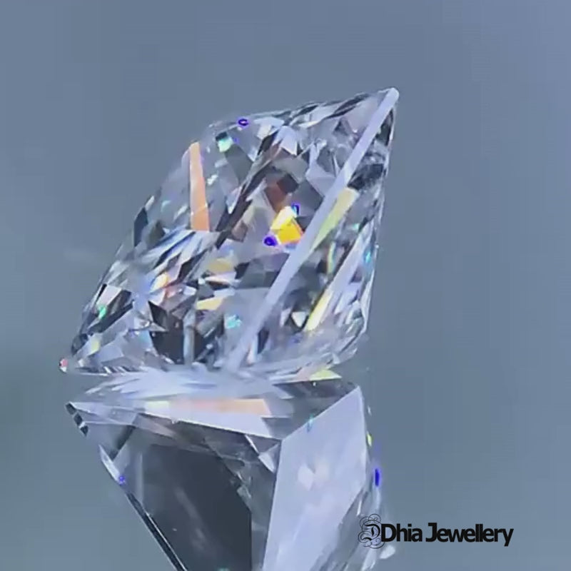 Moissanite - Princess Cut