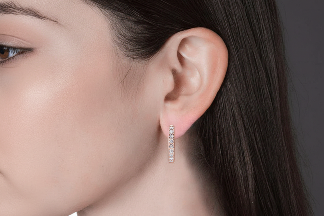 Rose Gold Earrings - Same Layout