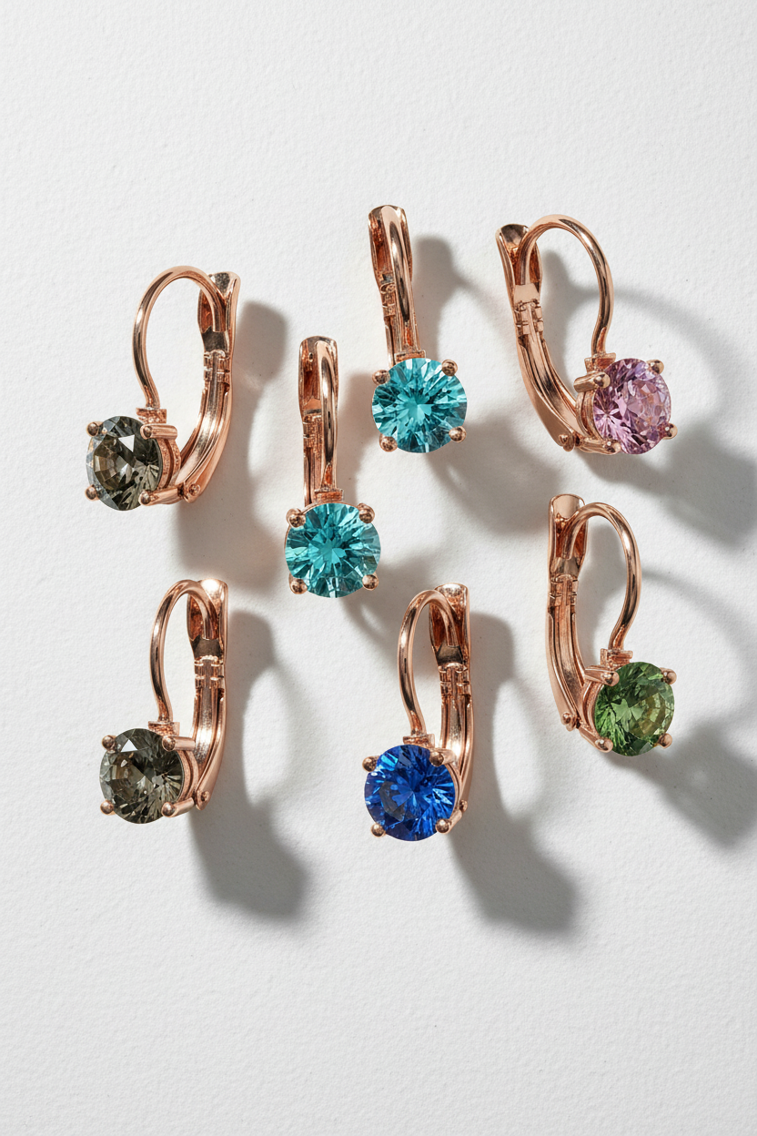 Swarovski Earrings Poster