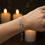 Waterfall Bracelet lifestyle worn