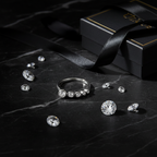 Waterfall Ring flat lay