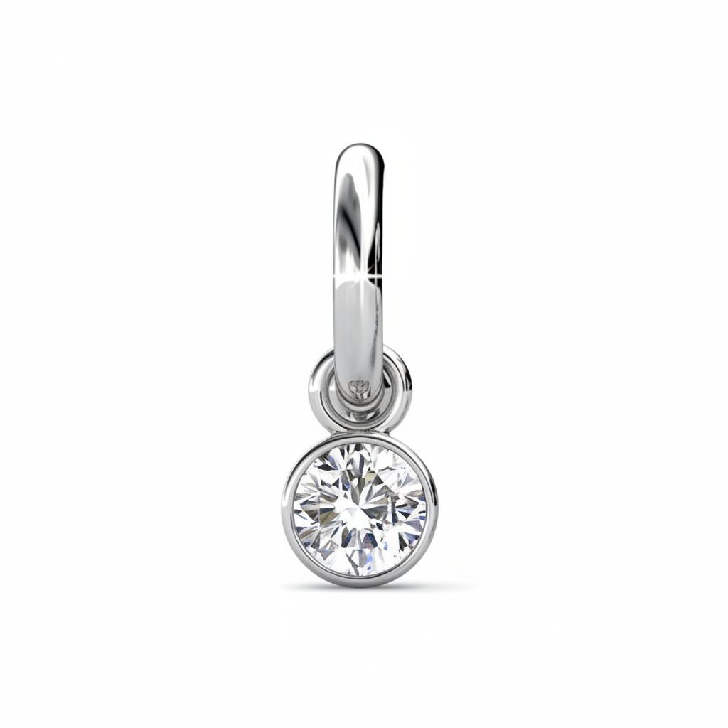 White Gold - Single Side Angle
