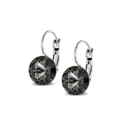 Rivoli Drop 12mm Earrings