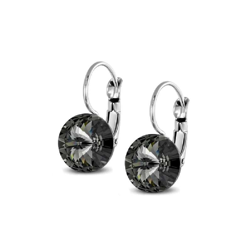 Rivoli Drop 12mm Earrings
