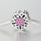 S925 Flower Cluster Charm