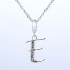 S925 Alphabet Letter E Charm/Pendant