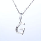 S925 Alphabet Letter G Charm/Pendant