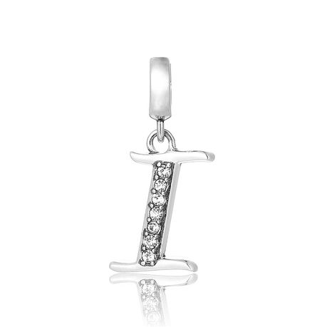 S925 Alphabet Letter I Charm/Pendant