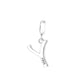 S925 Alphabet Letter Y Charm/Pendant