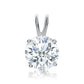 1.67CT Round 4 Prong Solitaire Pendant