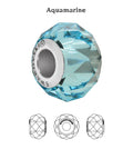 Swarovski Elements 5920 Helix Crystal - Aquamarine