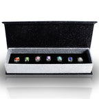 7 Day Earrings Box SetElevate your style effortlessly with the Dhia 7-Day Earrings Box Set, a collection featuring 7 pairs of studs adorned with signature Swarovski crystals for a dazzlinEarrings8004Dhia Jewellery7 Day Earrings Box Set