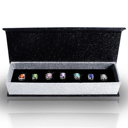 7 Day Earrings Box SetElevate your style effortlessly with the Dhia 7-Day Earrings Box Set, a collection featuring 7 pairs of studs adorned with signature Swarovski crystals for a dazzlinEarrings8004Dhia Jewellery7 Day Earrings Box Set