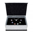 7 Day Pendant Box SetIntroducing the 7-Color Swarovski Interchangeable Pendant Set, complete with an 18K white gold-plated chain. This beautifully crafted jewelry set is made from highlyPendants8004Dhia Jewellery7 Day Pendant Box Set