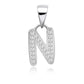 S925 Alphabet N Pendant