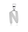 S925 Alphabet N Pendant