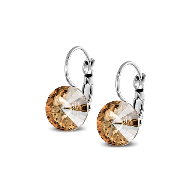 Rivoli Drop 10mm Earrings