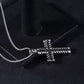 Dhia Black Stone Cross