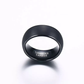 Dome Tungsten Carbide Ring - Full Black
