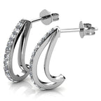 Moon Hoop EarringsDhia Moon Hoop Earrings Made Crystals From Swarovski
Beautify your ears with our Moon shaped drop earrings featuring genuine Crystals from Swarovski.
Features:– MateEarrings8002/8005Dhia JewelleryMoon Hoop Earrings