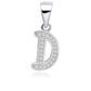 S925 Alphabet D Pendant