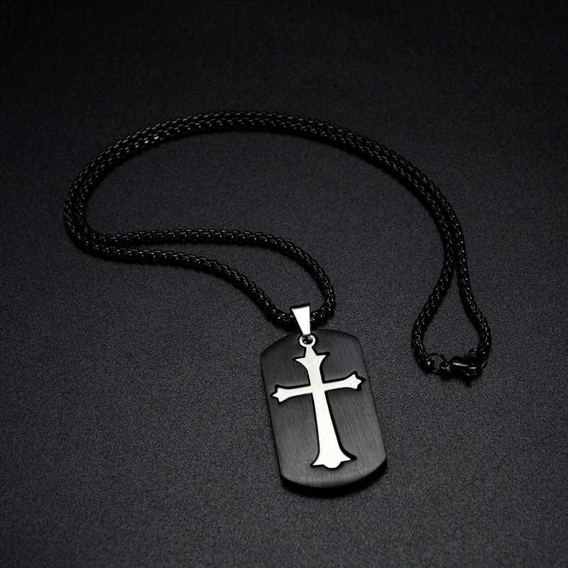 Cross Dog Tag