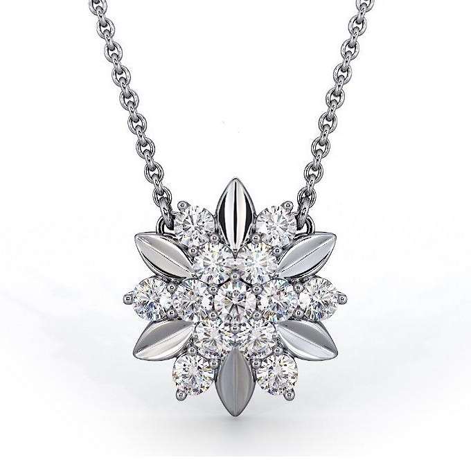 Dhia Flower Necklace