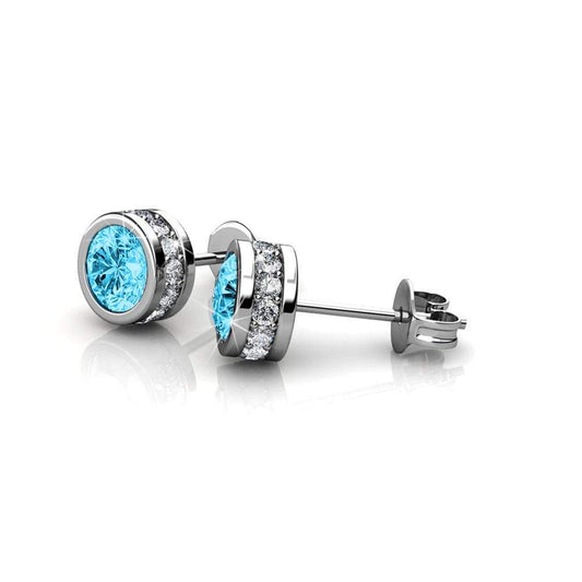 Glamour Classic Aquamarine embellished with Crystals from Swarovski