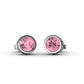 Glamour Classic Stud Earrings in Light Rose