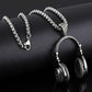 Headphone Pendant Necklace