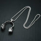Headphone Pendant Necklace
