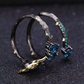Butterfly Topaz Spiral Ring