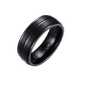 Men’s titanium ring, titanium wedding band, comfort fit titanium ring, hypoallergenic wedding band, lightweight men’s ring, durable men’s jewelry, 8mm titanium ring, modern men’s wedding band, gift-ready titanium ring