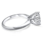 1.0ct Moissanite Solitaire 6Prong Rings