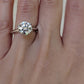 3.0ct Moissanite Solitaire 6 Prong Ring