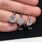 3.0ct Moissanite Solitaire 6 Prong Ring