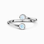 Moonstone Trendy Ring