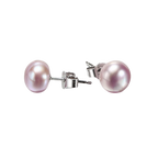 Freshwater Button Pearls - Purple