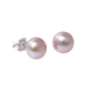 Freshwater Button Pearls - Purple