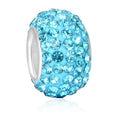 Dhia Pave Blue Charm or Pendant