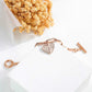 Dhia Love Angel Heart Bracelet - Rose Gold