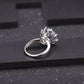 Rainbow Mystic Quartz Rings 8 Claw Settings