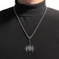 Vegvisir Viking Battle Axe- Silver